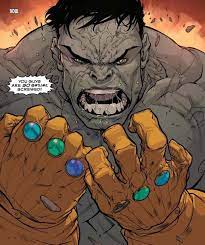 Hulk fried his entire arm in avengers: Everyone Who Has Worn The Infinity Gauntlet Nerdist