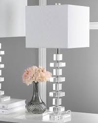 Deco Crystal Blocks Table Lamps Set Of 2 In 2020 Lamp Table Lamp Safavieh Lamps