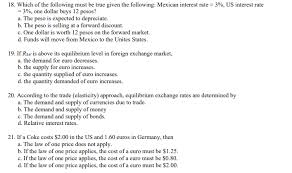 Feb 24, 2017 · the u.s. 18 Which Of The Following Must Be True Given The Chegg Com