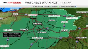 Flood watch for entire Pittsburgh area until 10 p.m. Friday