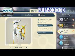 ▷ (Video) Pokemon Legends Arceus - Full Pokedex (All Pokemon Showcase)