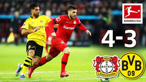 Dortmund are fourth on 29 points and will be 10 behind leaders bayern munich if the champions beat augsburg on wednesday. Leverkusen Vs Borussia Dortmund I 4 3 I Can S Debut Wonder Goal Bayer S Great Comeback Youtube