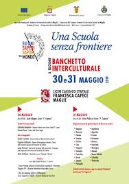 Una Scuola senza frontiere" per il X banchetto interculturale del Capece