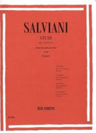 Salviani studi per saxofono (tratti dal metodo per oboe)