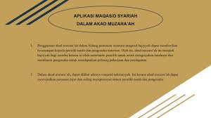 Perkara ini didorong oleh gelombang kemodenan yang semakin hebat melanda dunia. Pembentangan Aplikasi Maqasid Syariah Dalam Akad Muzara Ah Youtube