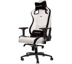 Will this epic chair be able to amaze? Buy Noble Chairs Epic Gaming Chair White Black Free Delivery Currys