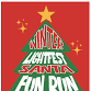 2025 Winter Lightfest Santa Fun Run event in Abilene, TX