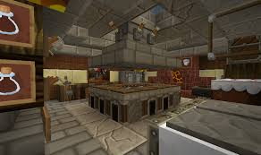Minecraft Kitchen Minecraft Furniture Kitchen Modern Style Wooden Minecraft Minecraft Kitchen Mine Minecraft Kitchen Ideas Minecraft Interior Design Minecraft