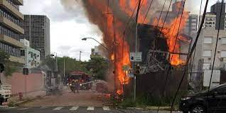 A situação de alerta, decretada pelos ministros da defesa nacional, da administração interna, do ambiente e da ação climática e da. Incendio Atinge Deposito De Obra Desativada Na Zona Sul De Porto Alegre