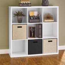 Rosecliff Heights Jace Cube Bookcase Wayfair In 2020 Decorative Storage Cube Storage Cube Bookcase