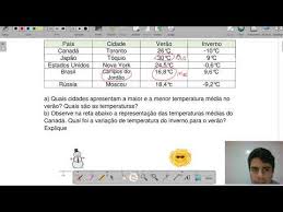 The highest temperature previously recorded in canada was 45 degrees celsius in two towns in southeastern saskatchewan in july 1937. Correcao Dos Exercicios 2 E 3 7 Ano Atividade 8 Youtube