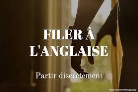 Partir Sans Rien Dire A Personne En Anglais Et En Espagnol Filer A La Francaise French Expressions French Words Teaching French