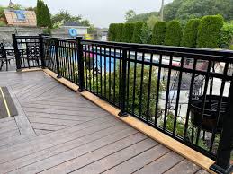 Next is to build the triangle supports. Deck Railing Ideas Terrace Aluminum Railings