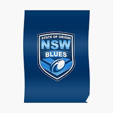Nsw blues name potential debutant cameron mcinnes in origin squad. Nsw Blues Posters Redbubble
