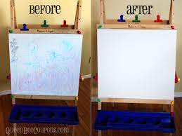 Clean A Dry Erase Board With A Mr. Clean Eraser