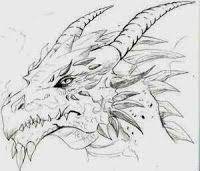 Happy Bday Silvanus Kettleburn Cool Dragon Drawings Dragon Head Drawing Dragon Art