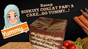 Biskuit Coklat Pasta Cake Youtube