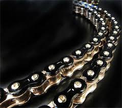Black And Gold Motorcycle Chain Advertisement Ebay Ek 3d Z Chain 530z 3d K 150 530x150 Black Gold Black Gold Chain Gold For Sale Black Gold