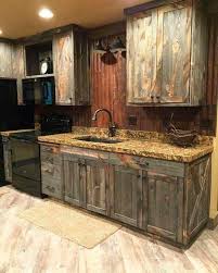 The ceiling is a bit low, so a white wall may be a perfect idea to make the room looks bigger. Shabby Chic Kitchen Cabinetry Make Simple Design