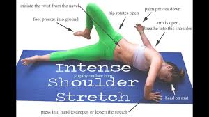 If you are brand new to yoga, take your time to absorb all of this info, and always listen to your body and alter the posture to best suit your body's level of ability, strength, and flexibility. How To Do Intense Shoulder Stretch Yogabycandace