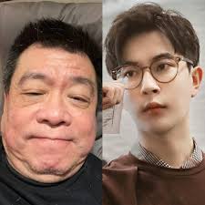 If only his life was as rosy as this outfit💗💗💗 #YuMengLong