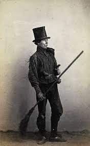 Chimney Sweep William Carrick 1860s Chimney Sweep History Photo