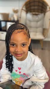 Toddler Hairstyles with Singles in The Back Black