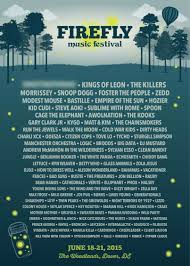 Support the stories and songs you and your neighbors rely on! Firefly Music Festival 2015 Lineup Announced Featuring Morrissey Spoon And Run The Jewels Mxdwn Music