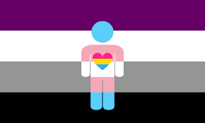 Couldn't really find anything like this on da so here's a really badly made flag! Asexual Panromantic Trans Combo Thing By Pride Flags On Deviantart