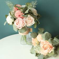 Each silk bouquet will last a lifetime because it will not require any maintenance other than a simple dusting from time to time. Unique Design Wedding Bouquet Bridal Bouquet Table Flower Table Centerpiece Artificial Rose Flowers Bouquet Buy Flower Bouquet Silk Hydrangea Wedding Bouquets Artificial Rose Flower Product On Alibaba Com