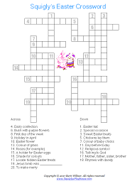A Free Printable Easter Crossword Puzzle For Kids Answers To The Puzzle Are Provided Free To Us Easter Crossword Kids Crossword Puzzles Word Puzzles For Kids