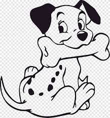 What you have to do is to just select the preferable color and color your drawing. Dalmatian Dog Puppy Cruella De Vil Coloring Book 101 Dalmatians Puppy White Child Png Pngegg