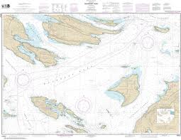 18432 Boundary Pass Nautical Chart