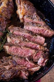 Place the steaks on the grill and cook them until they are golden brown and slightly charred. Perfect Easy Ribeye Steak Dinner Then Dessert