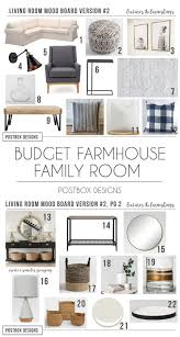 I painted our living room in white dove. Budget Family Friendly Modern Farmhouse Living Room Part Ii Postbox Designs
