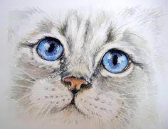 Reve De Chat Animaux D Aquarelle Dessin Chat Dessin Chat Facile