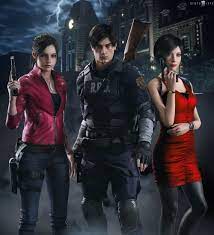 Kennedy and claire redfield, who must escape raccoon city after its citizens are transformed into zombies by a biological weapon two months after the events of. Re2 Remake Claire X Leon X Ada By Demonleon3d Animasi Meme Wanita