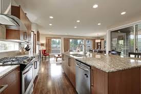open kitchen designs with living room