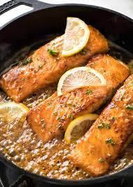 Lemon Honey Glazed Salmon Recipe Honey Salmon Recipes Honey Glazed Salmon Recipe Honey Glazed Salmon