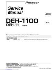 You can save this photo file to your own pc. Pioneer Deh 11 Manuals Manualslib