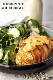 Jalapeno Popper Stuffed Chicken Piper Cooks Recipe Dinner Recipes Healthy Family Healthy Chicken Recipes Chicken Recipes