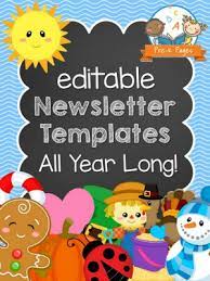 Check spelling or type a new query. Printable Classroom Newsletters For Preschool And Kindergarten