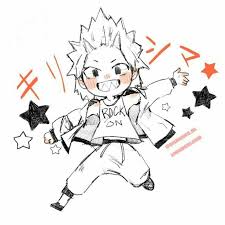 Download and print free eijiro kirishima coloring pages. Kirishima Eijirou Boku No Hero Academia Chibi Hero Kirishima