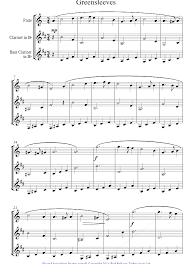 Greensleeves Worksheets 99worksheets
