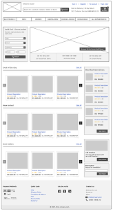 Flowchart Wireframe For An Ecommerce On Behance Wireframe Design Web Development Design Responsive Web Design Wireframe