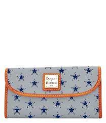 Dooney Bourke Nfl Collection Dallas Cowboys Continental Clutch Dallas Cowboys Wallet Dallas Cowboys Dallas Cowboys Women