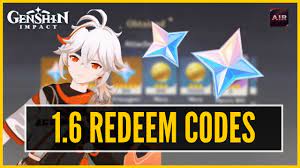 Copy a redeem code from the list. Genshin Impact 1 6 Redeem Code For Rewards Get Ready For 1 6 Youtube