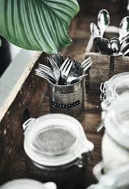 Utensils Stored In Metal Cans And Wooden Boxes Kitchen Inspirations Home And Family Ikea Design