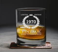 Thanks to these factors, you can choose the right 50th birthday gift for your brother and please the hero of the day with the offering's uniqueness and originality. 50 Year Old Bday Decorations Party Favors Vintage 1970 Whiskey Glass And Stones Funny 50 Birthday