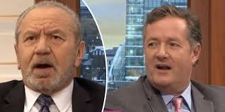 Piers Morgan and Lord Alan Sugar fat shame each other